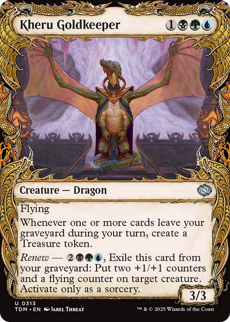 Kheru Goldkeeper (Showcase) [Tarkir: Dragonstorm] | Local Legends
