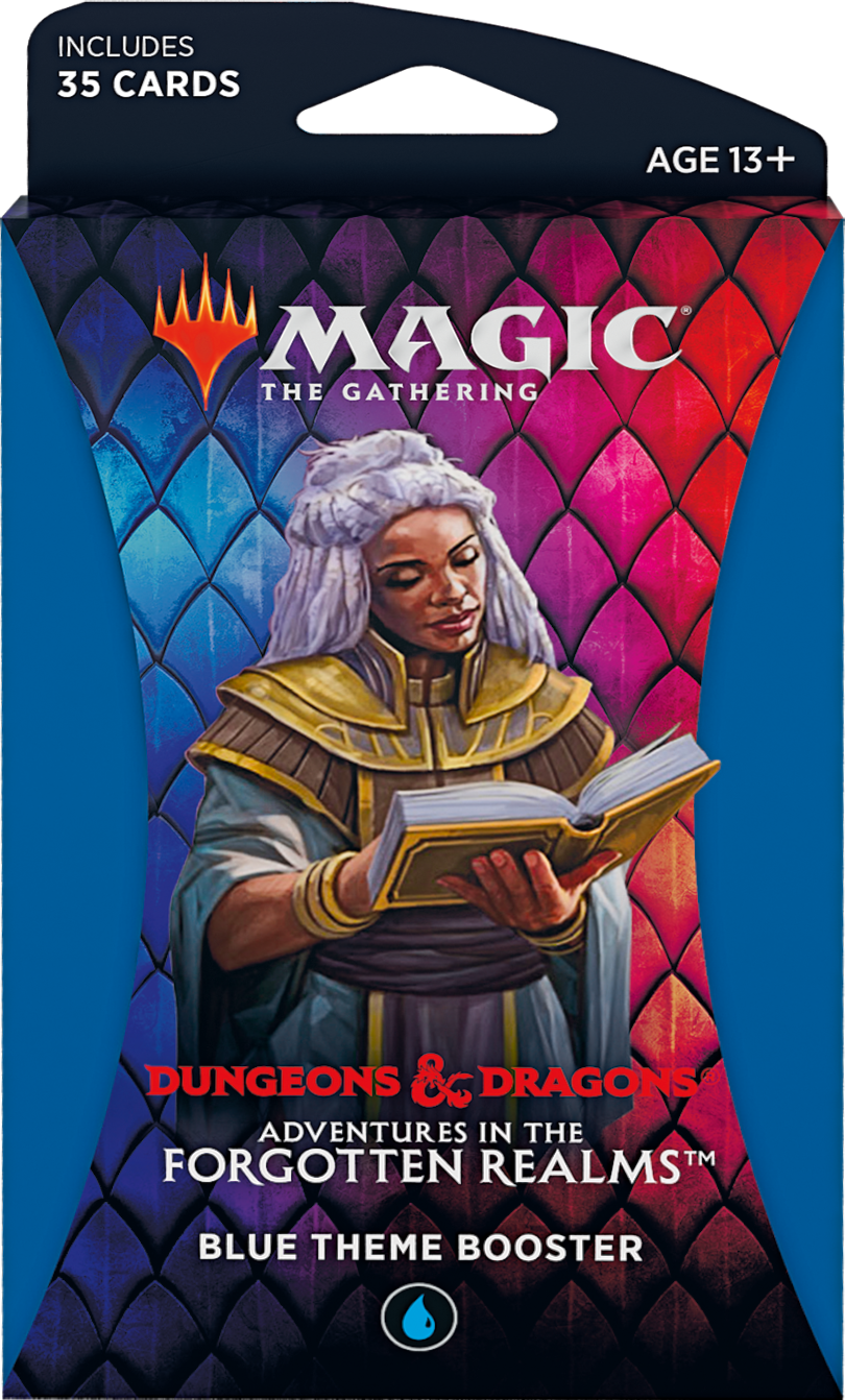 Dungeons & Dragons: Adventures in the Forgotten Realms - Theme Booster (Blue) | Local Legends