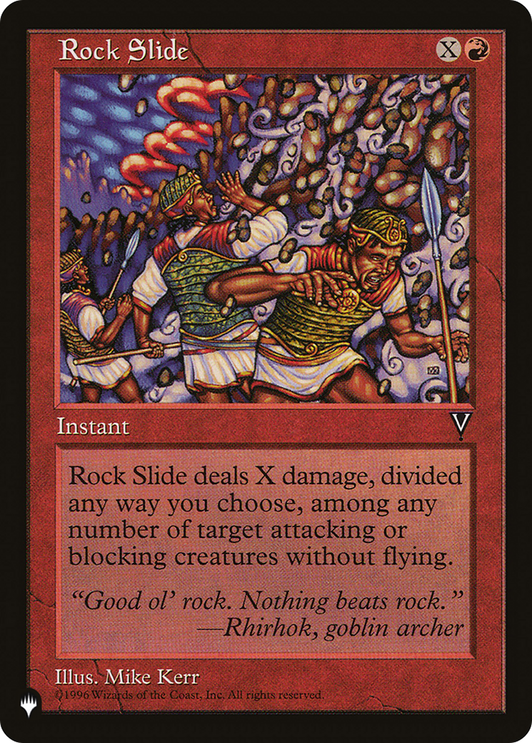 Rock Slide [The List] | Local Legends