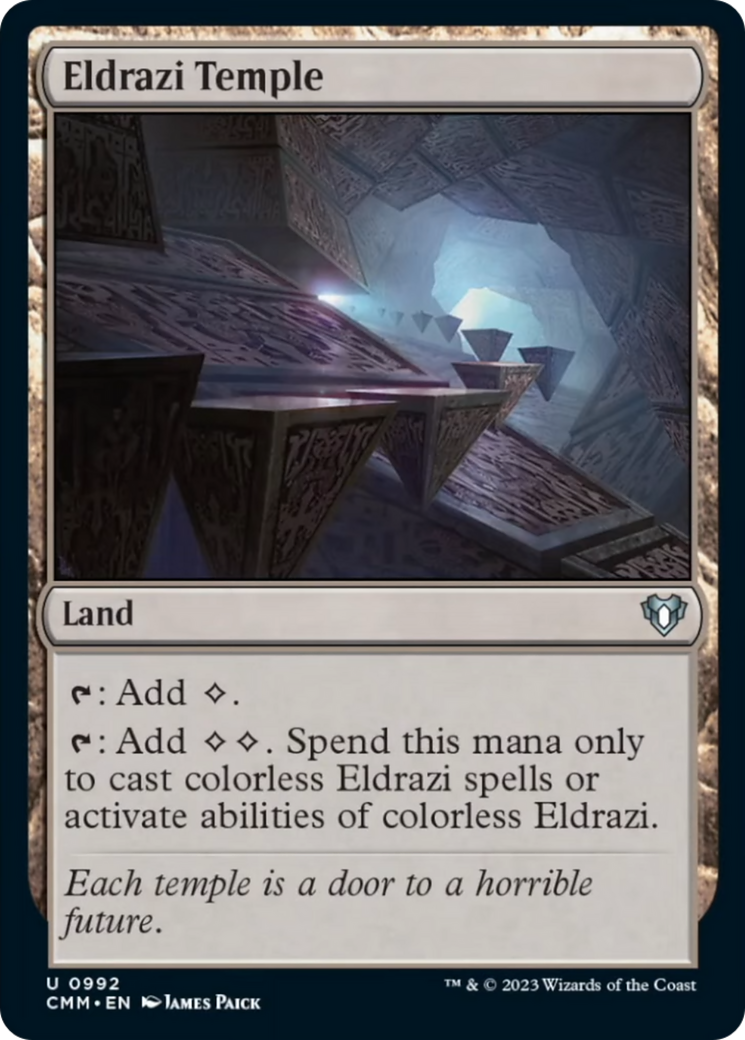 Eldrazi Temple [Commander Masters] | Local Legends