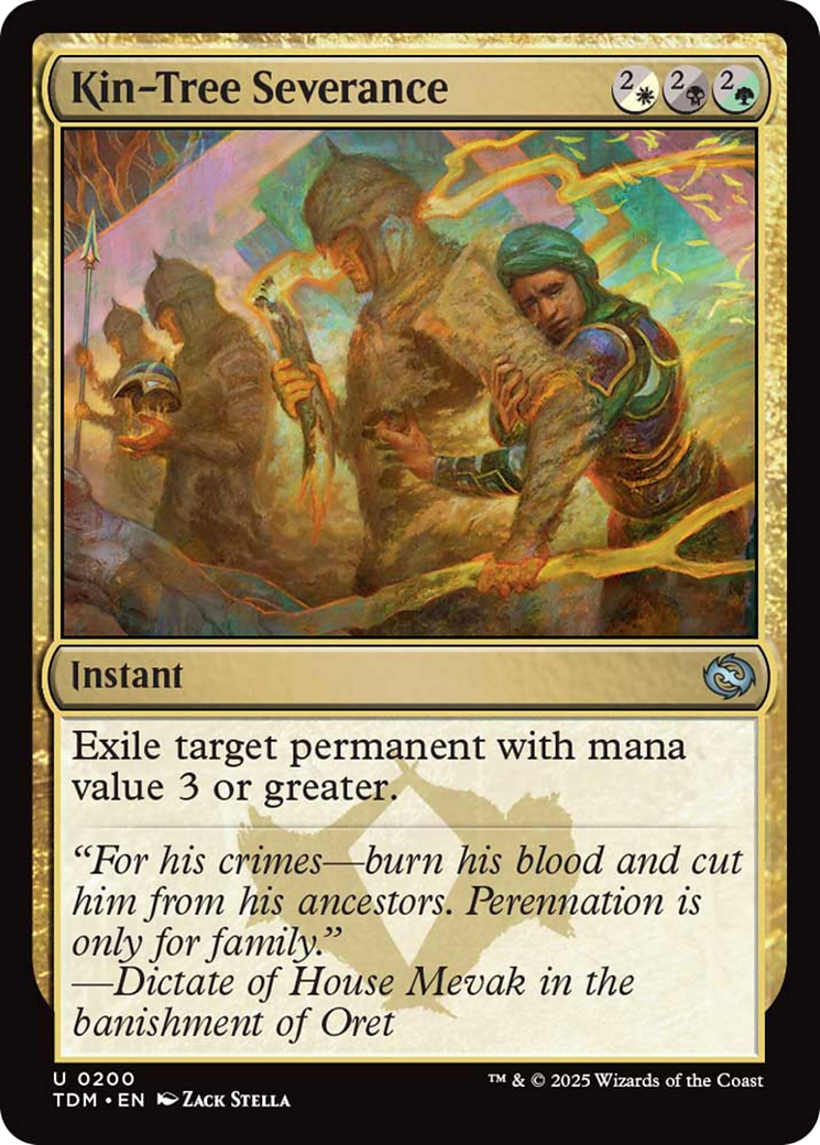 Kin-Tree Severance [Tarkir: Dragonstorm] | Local Legends