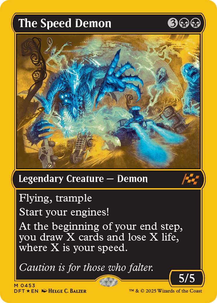 The Speed Demon (First-Place Foil) [Aetherdrift] | Local Legends