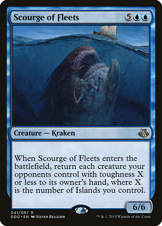 Scourge of Fleets [Duel Decks: Elspeth vs. Kiora] | Golgari Games