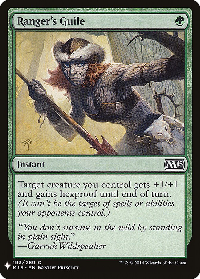 Ranger's Guile [Mystery Booster] | Local Legends