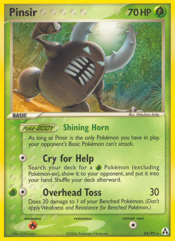Pinsir (24/92) [EX: Legend Maker] | Local Legends