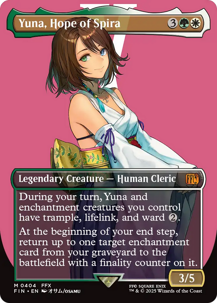 Yuna, Hope of Spira (Borderless) [FINAL FANTASY] | Local Legends
