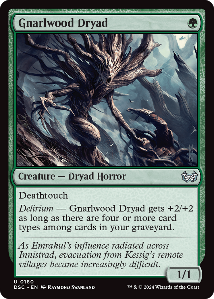 Gnarlwood Dryad [Duskmourn: House of Horror Commander] | Local Legends