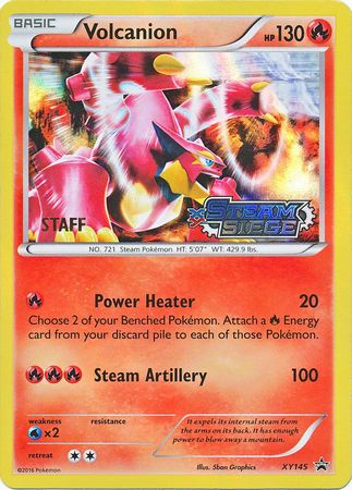 Volcanion (XY145) (Staff) [XY: Black Star Promos] | Golgari Games