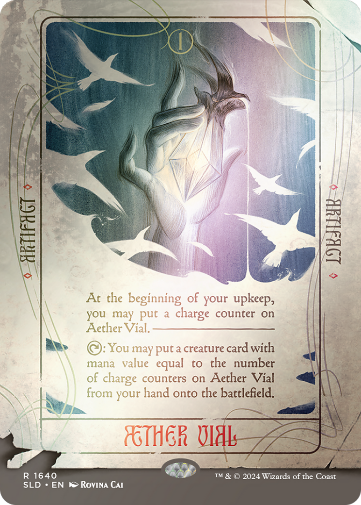 Aether Vial (Rainbow Foil) [Secret Lair Drop Series] | Local Legends
