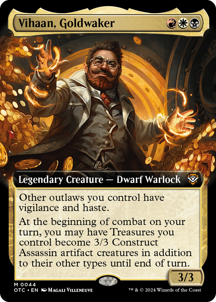 Vihaan, Goldwaker (Extended Art) [Outlaws of Thunder Junction Commander] | Local Legends