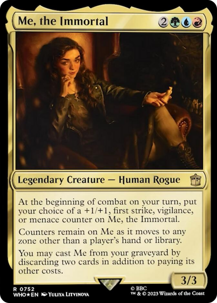 Me, the Immortal (Surge Foil) [Doctor Who] | Local Legends