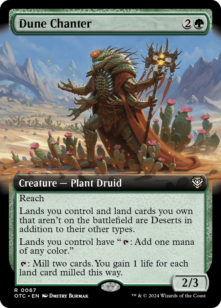Dune Chanter (Extended Art) [Outlaws of Thunder Junction Commander] | Local Legends