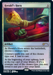 Herald's Horn [Year of the Tiger 2022] | Golgari Games