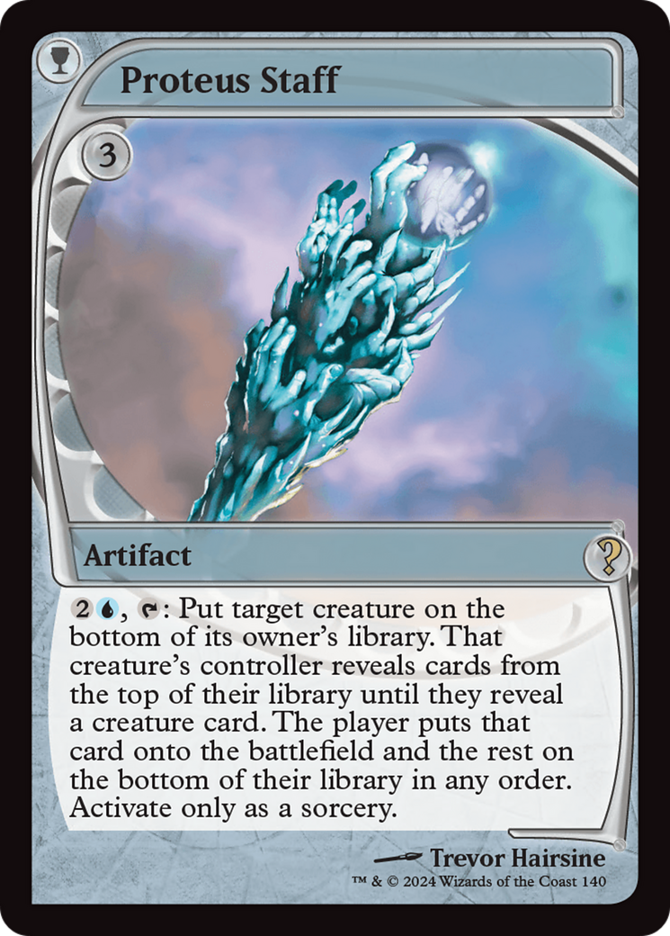 Proteus Staff (Future Sight) [Mystery Booster 2] | Local Legends