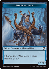Zombie Army // Shapeshifter Double-Sided Token [Aetherdrift Tokens] | Local Legends