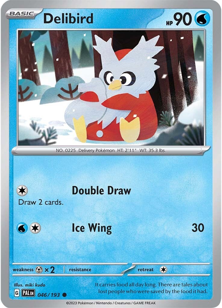 Delibird (046/193) [Scarlet & Violet: Paldea Evolved] | Golgari Games