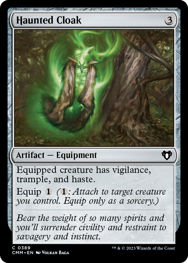 Haunted Cloak [Commander Masters] | Local Legends