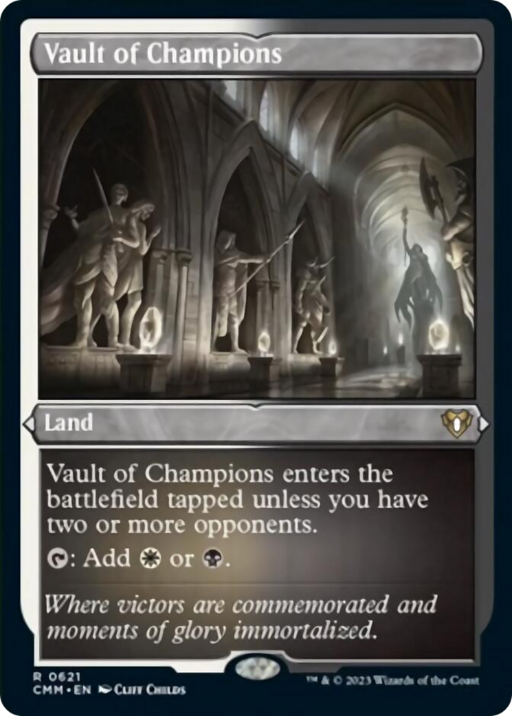 Vault of Champions (Foil Etched) [Commander Masters] | Local Legends