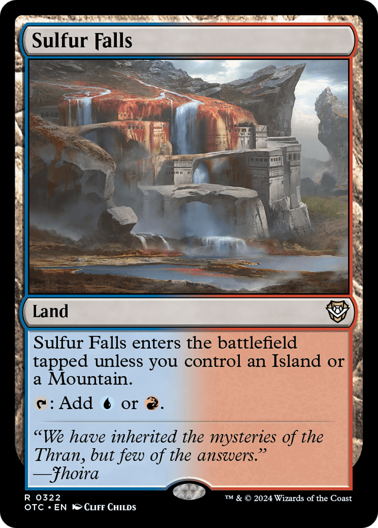 Sulfur Falls [Outlaws of Thunder Junction Commander] | Local Legends