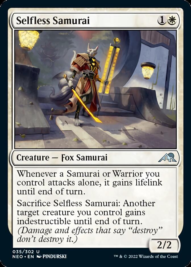 Selfless Samurai [Kamigawa: Neon Dynasty] | Local Legends