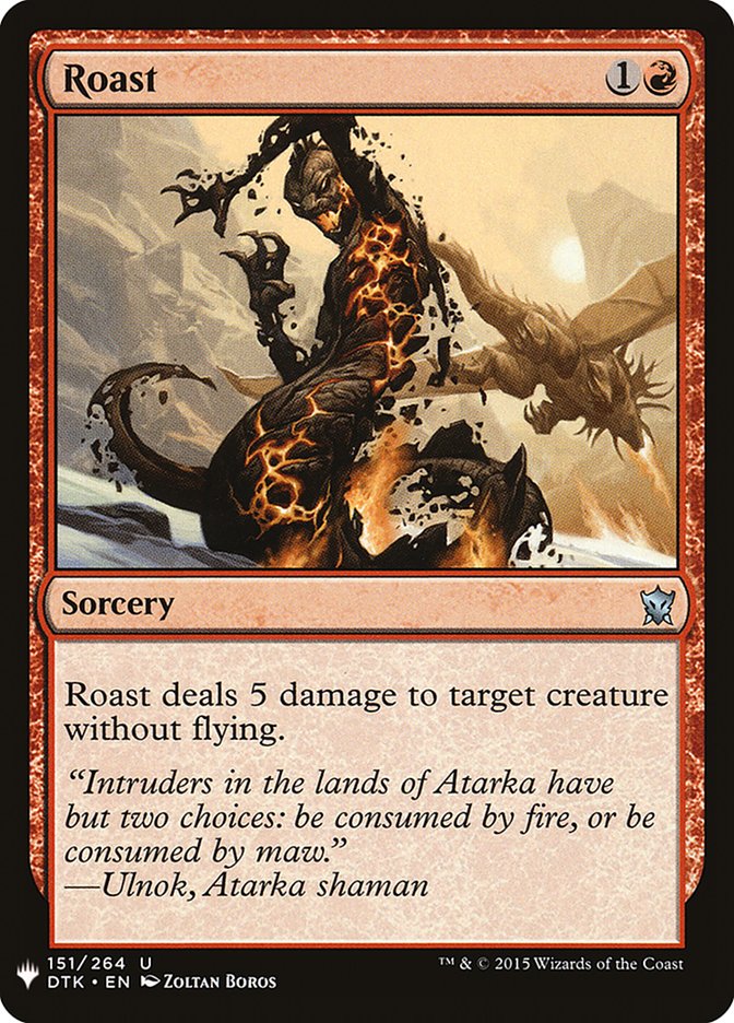 Roast [Mystery Booster] | Local Legends