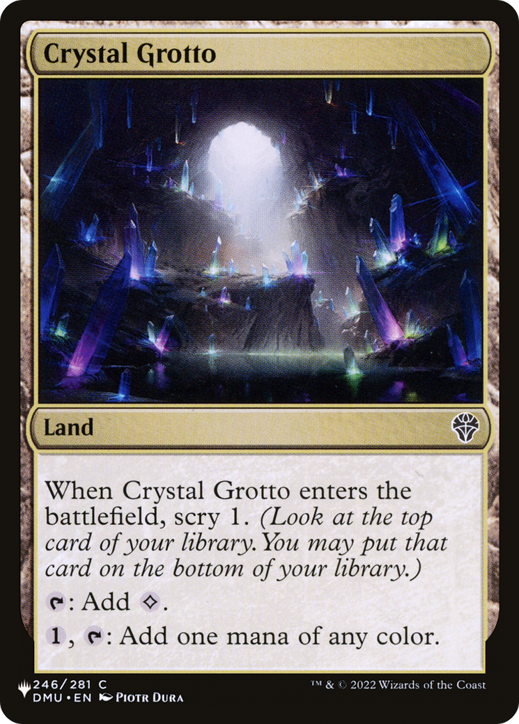 Crystal Grotto [The List] | Local Legends