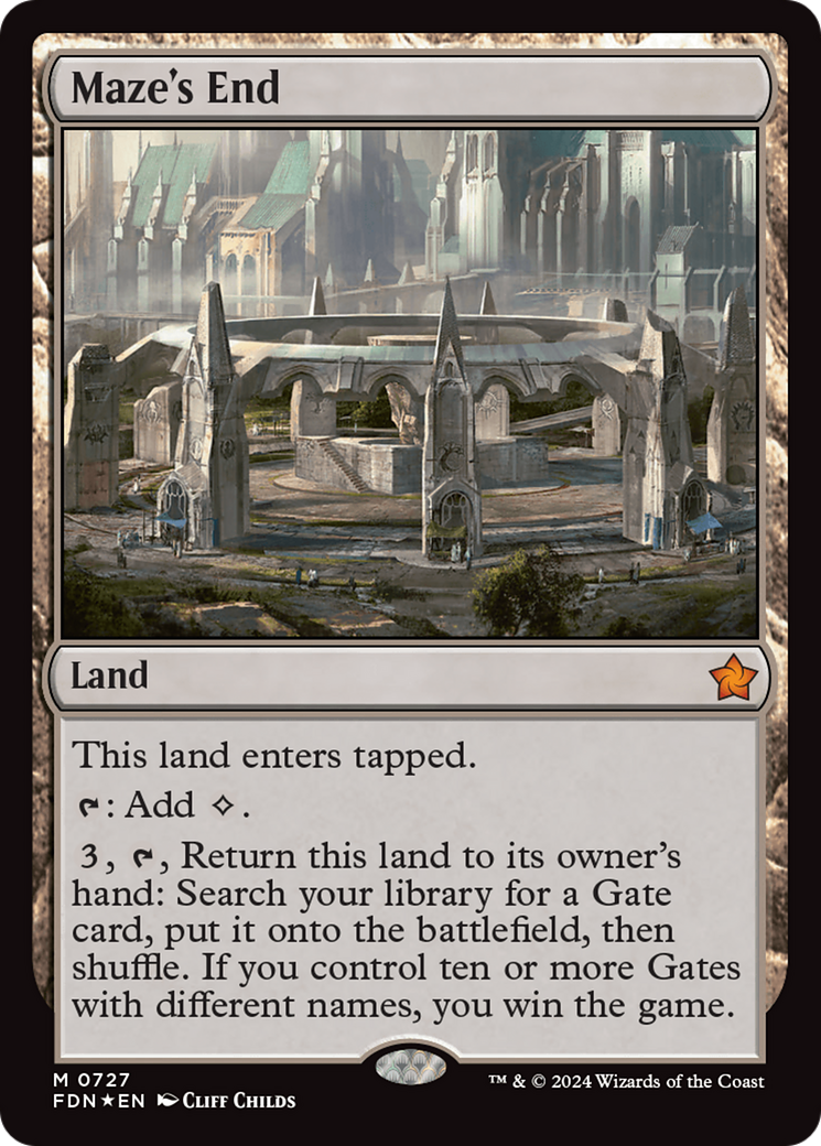 Maze's End [Foundations] | Local Legends
