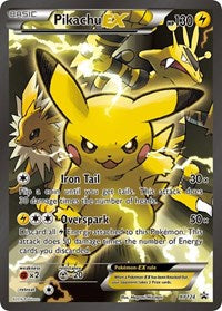 Pikachu EX (XY124) (Jumbo Card) [XY: Black Star Promos] | Golgari Games