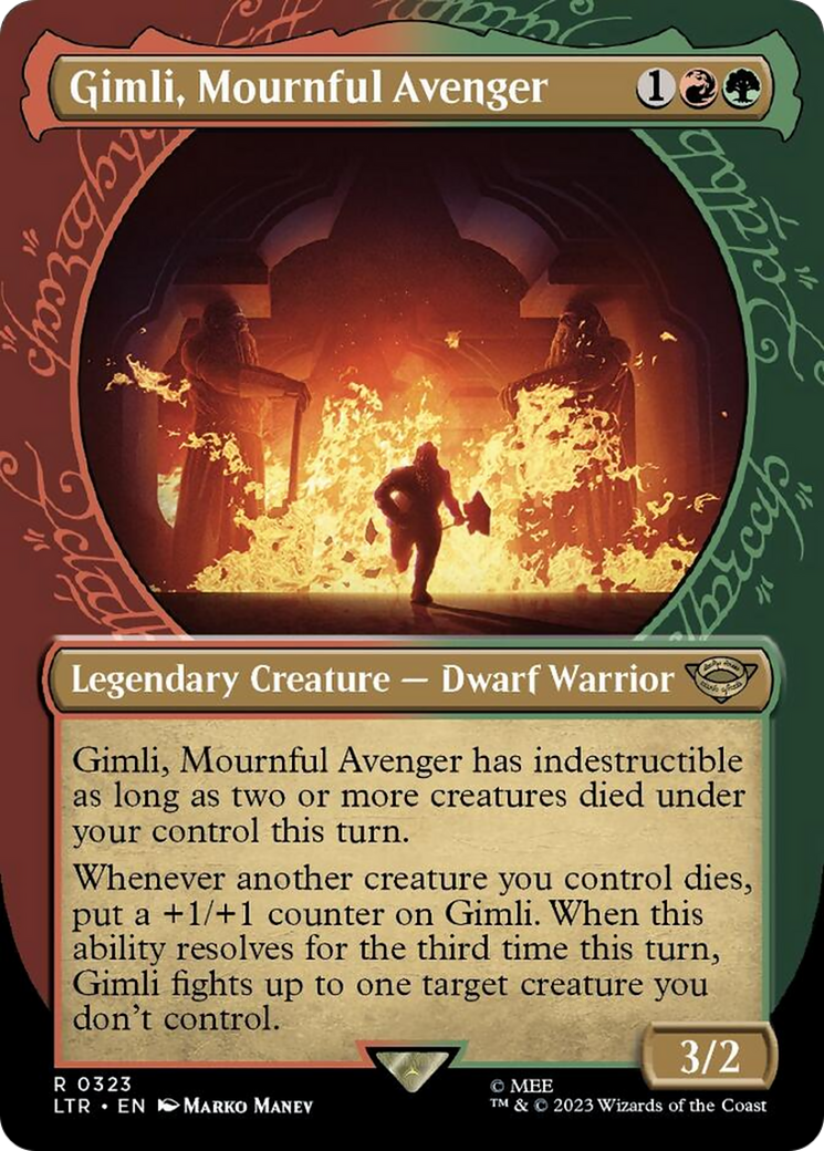 Gimli, Mournful Avenger (Showcase Ring Frame) [The Lord of the Rings: Tales of Middle-Earth] | Local Legends