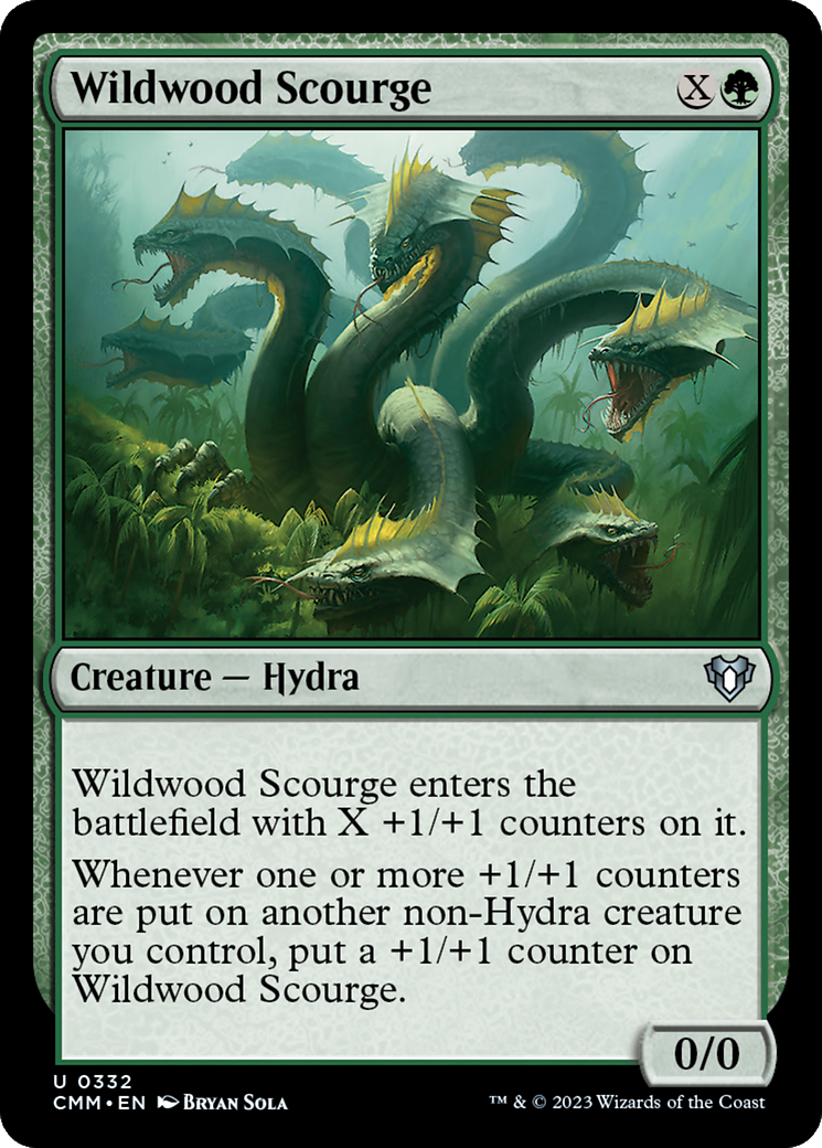 Wildwood Scourge [Commander Masters] | Golgari Games