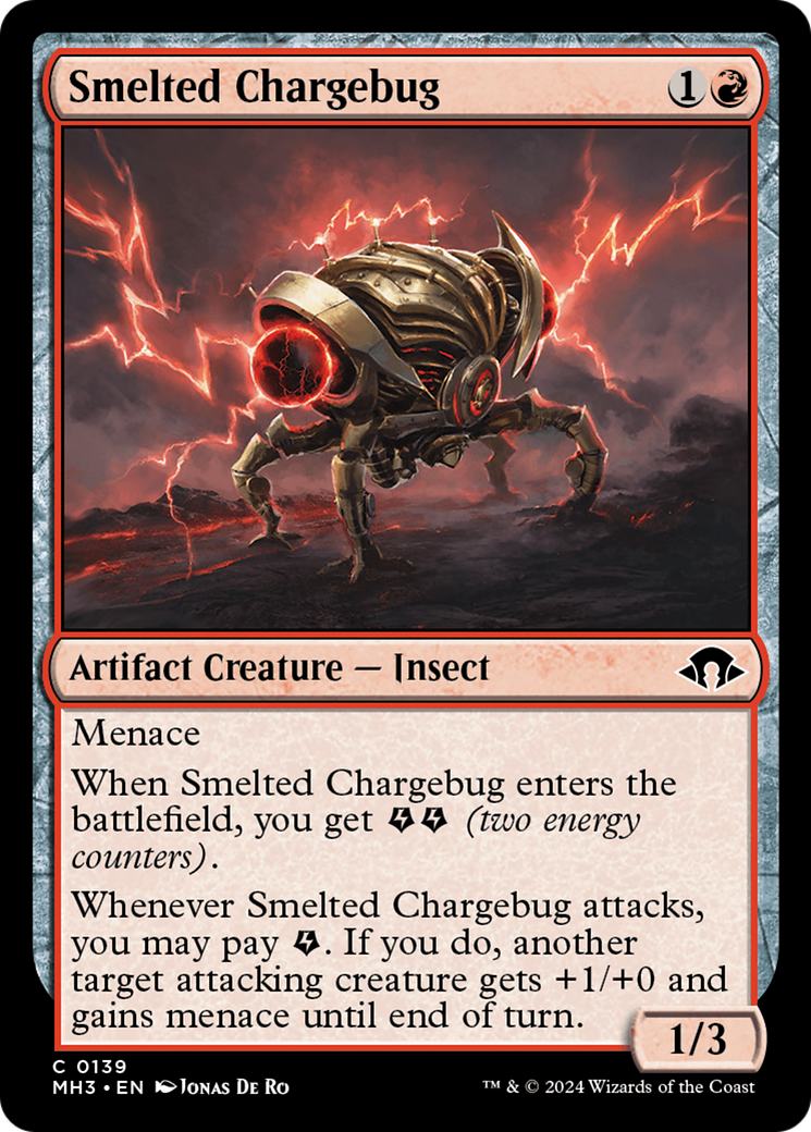 Smelted Chargebug [Modern Horizons 3] | Local Legends