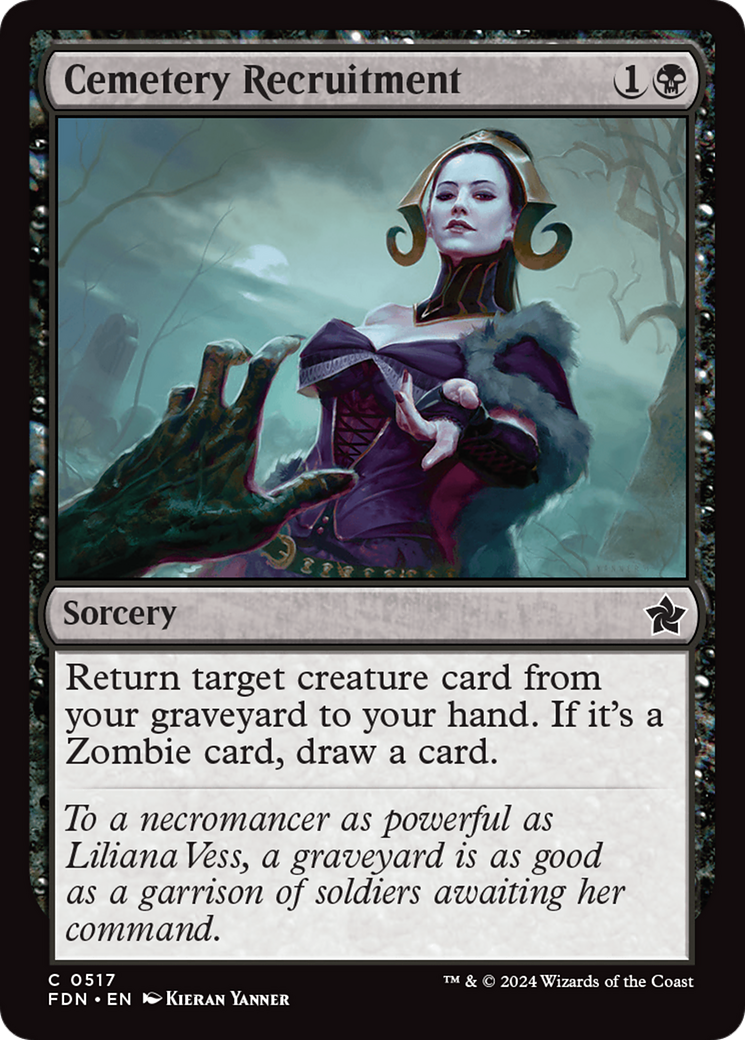 Cemetery Recruitment [Foundations] | Local Legends