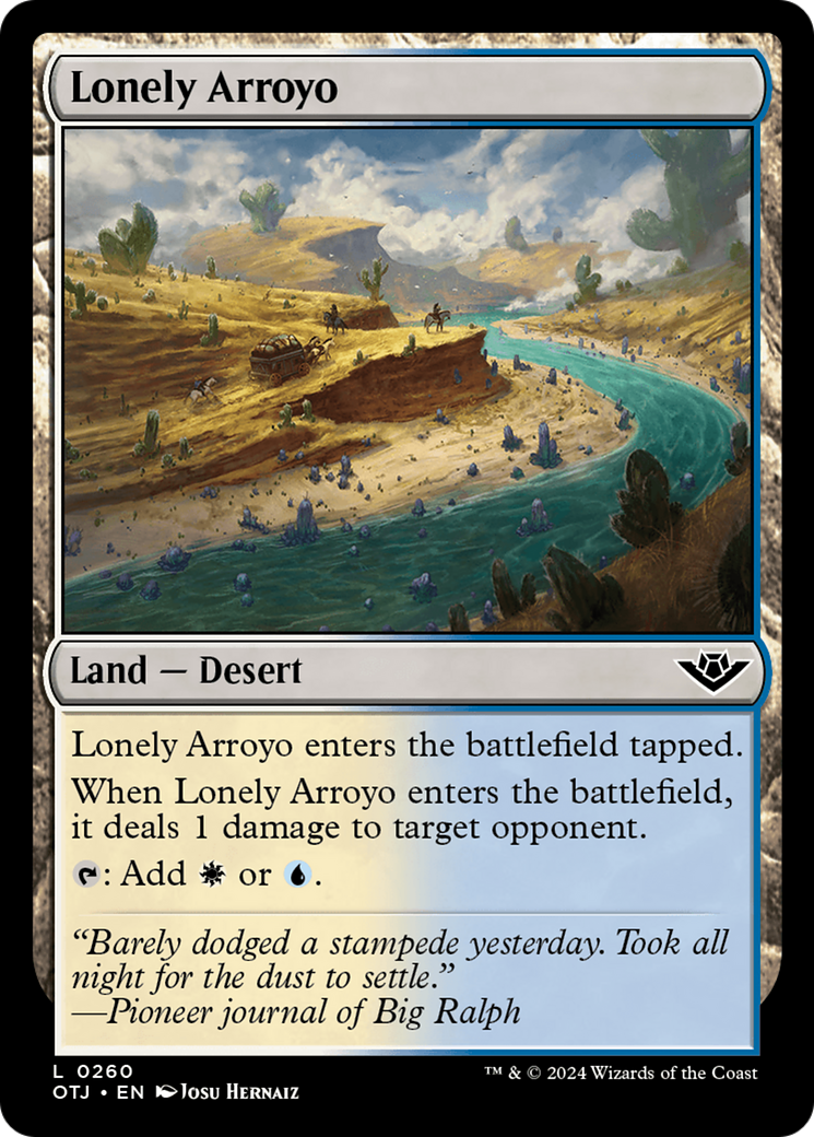 Lonely Arroyo [Outlaws of Thunder Junction] | Local Legends