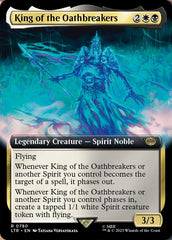 King of the Oathbreakers (Extended Art) (Surge Foil) [The Lord of the Rings: Tales of Middle-Earth] | Golgari Games