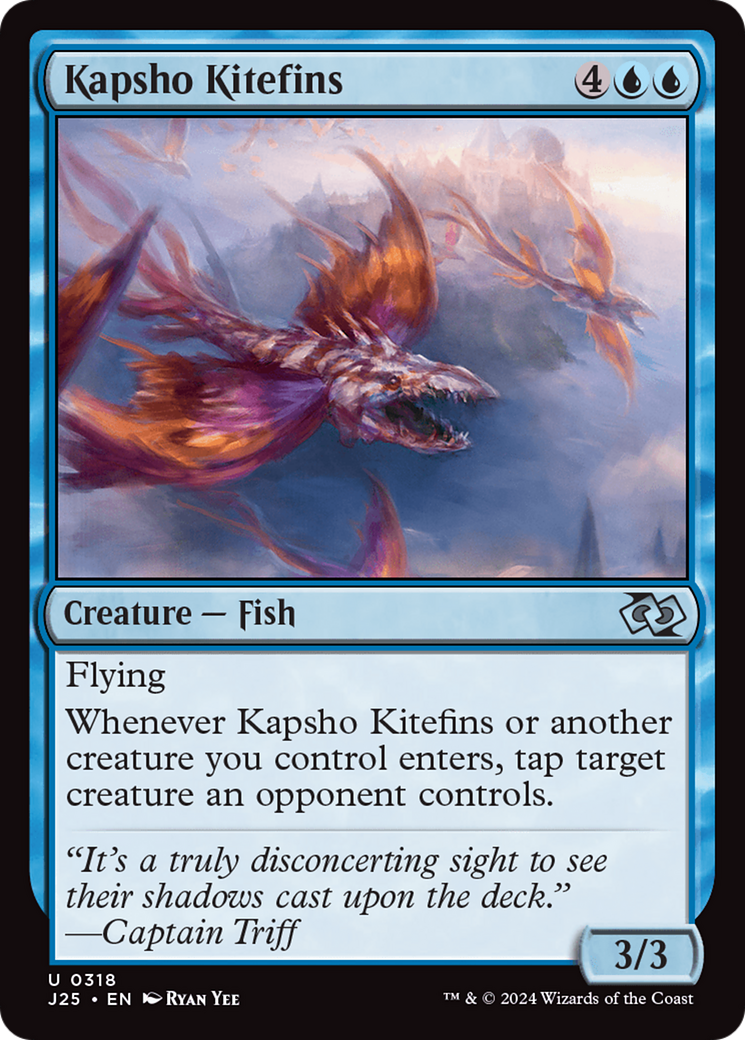 Kapsho Kitefins [Foundations Jumpstart] | Golgari Games