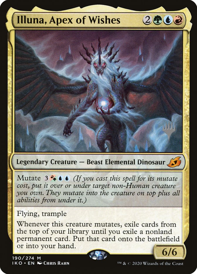 Illuna, Apex of Wishes (Promo Pack) [Ikoria: Lair of Behemoths Promos] | Local Legends