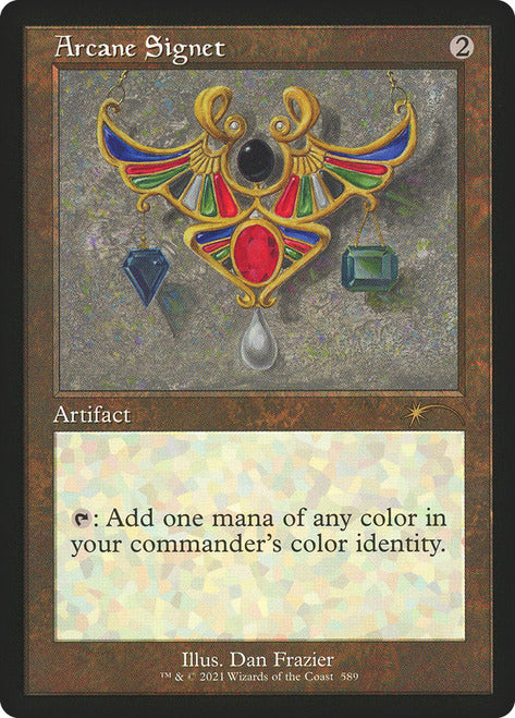 Arcane Signet (Retro) [Secret Lair Drop Promos] | Local Legends