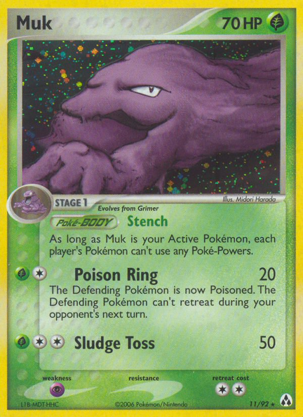 Muk (11/92) [EX: Legend Maker] | Local Legends