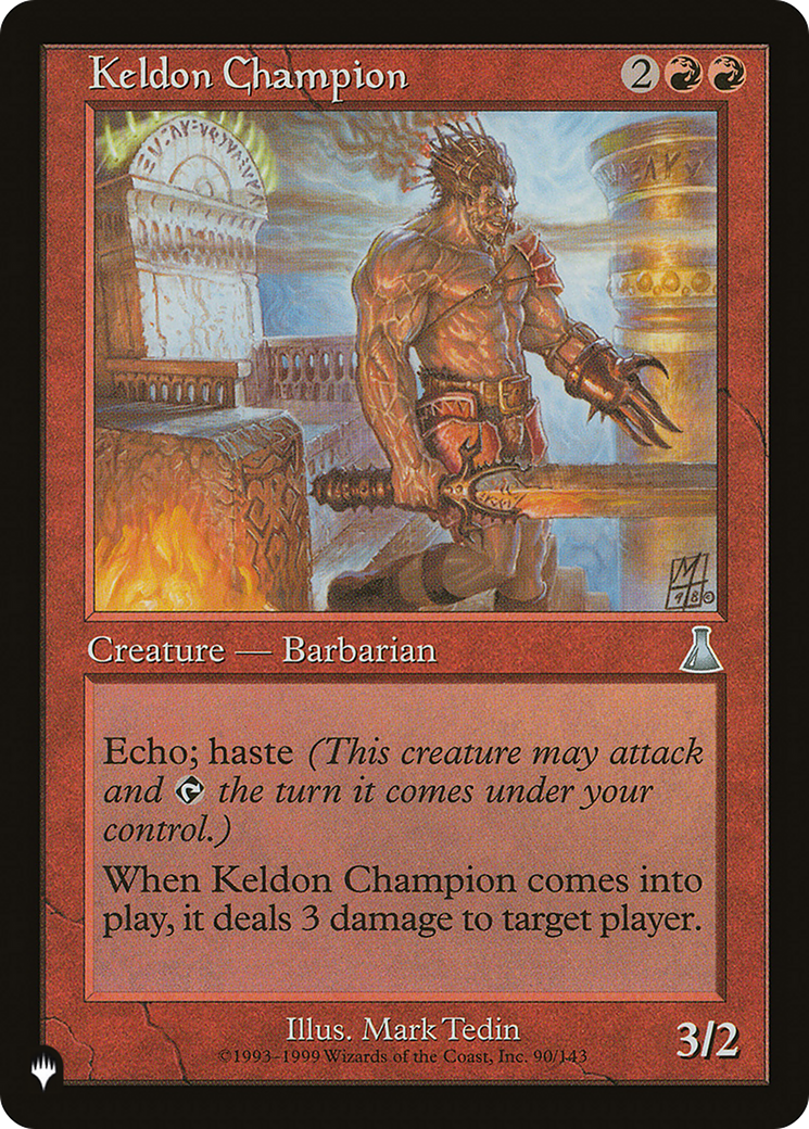 Keldon Champion [The List] | Local Legends