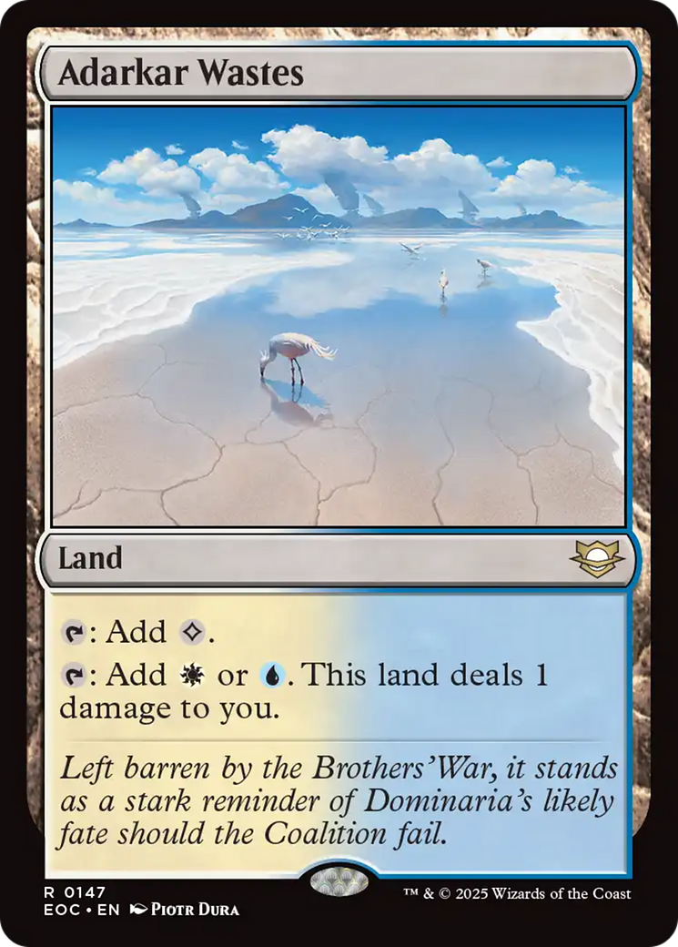 Adarkar Wastes [Edge of Eternities Commander] | Local Legends