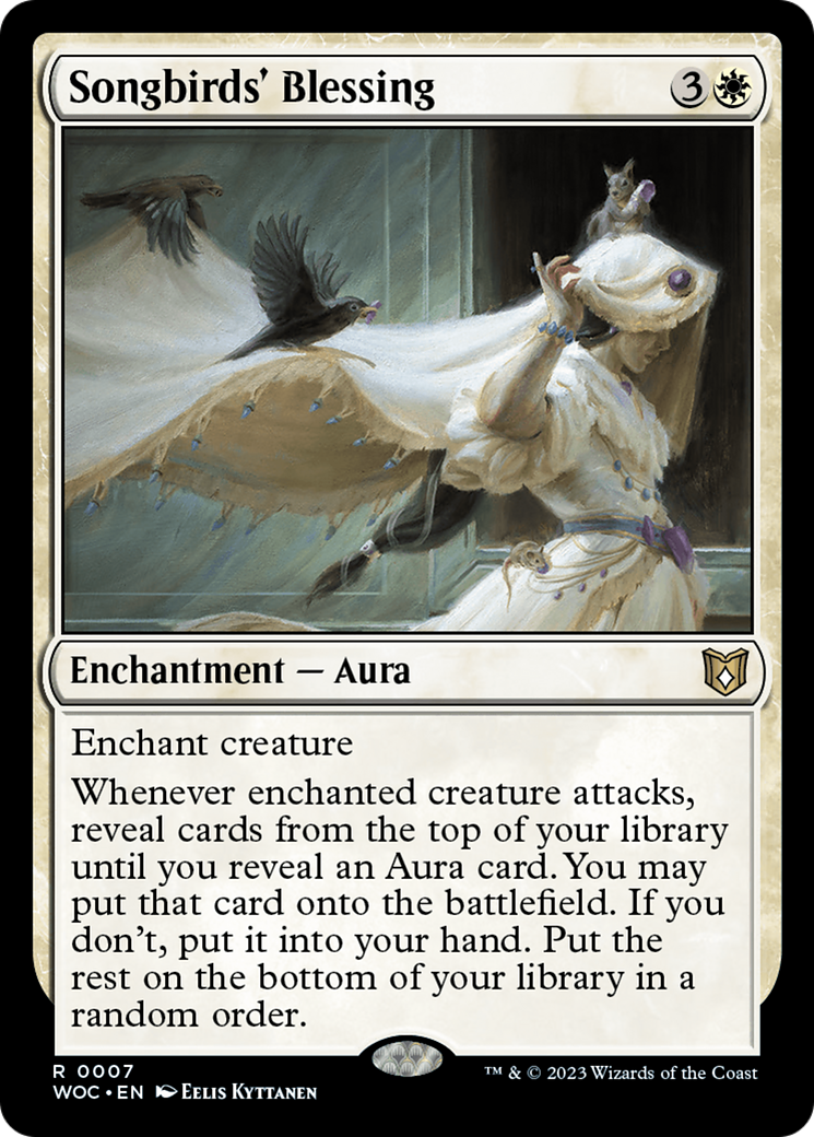 Songbirds' Blessing [Wilds of Eldraine Commander] | Local Legends