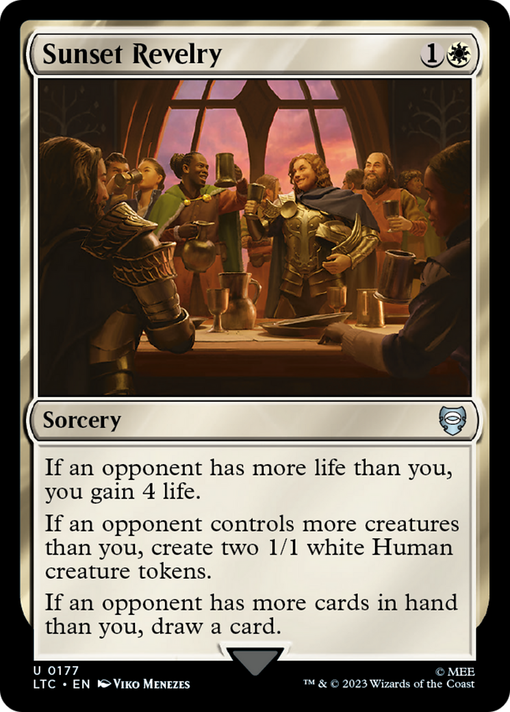 Sunset Revelry [The Lord of the Rings: Tales of Middle-Earth Commander] | Local Legends