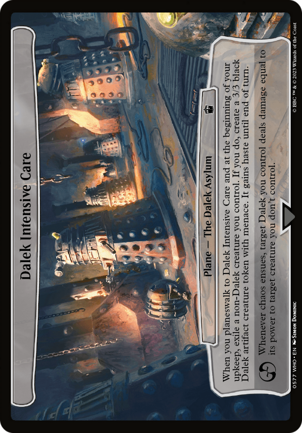 Dalek Intensive Care [Doctor Who] | Local Legends
