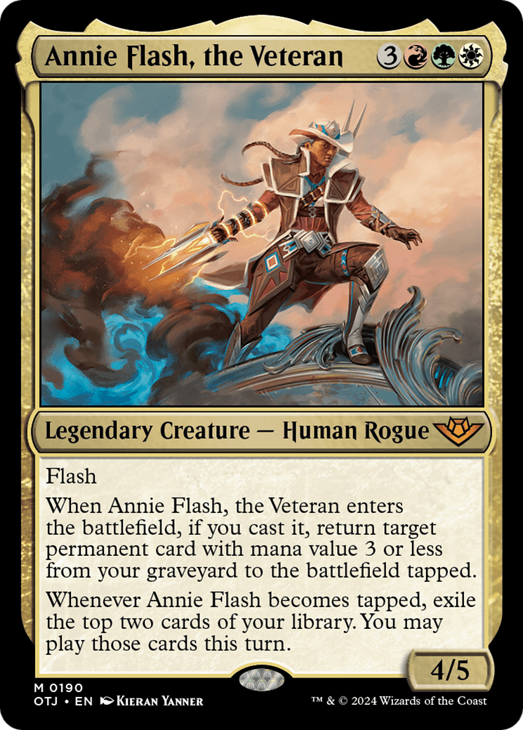 Annie Flash, the Veteran [Outlaws of Thunder Junction] | Golgari Games