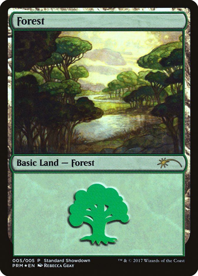 Forest (Rebecca Guay) [Standard Showdown Promos] | Golgari Games