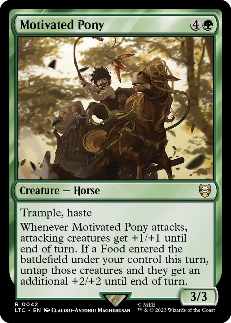 Motivated Pony [The Lord of the Rings: Tales of Middle-Earth Commander] | Local Legends