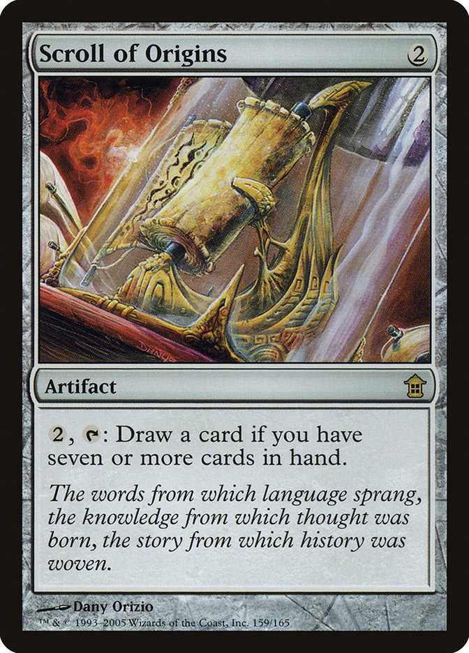 Scroll of Origins [Saviors of Kamigawa] | Local Legends