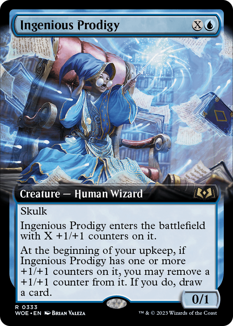 Ingenious Prodigy (Extended Art) [Wilds of Eldraine] | Local Legends