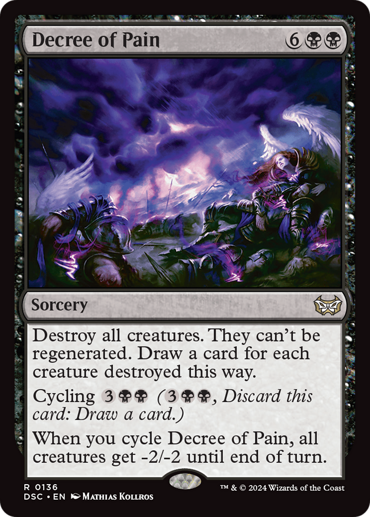 Decree of Pain [Duskmourn: House of Horror Commander] | Local Legends