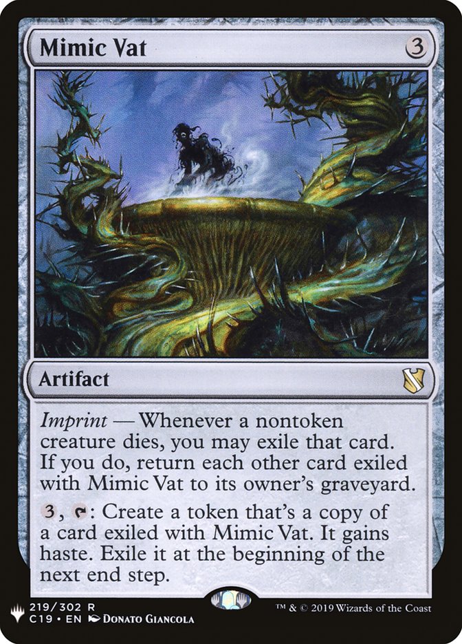 Mimic Vat [The List] | Local Legends